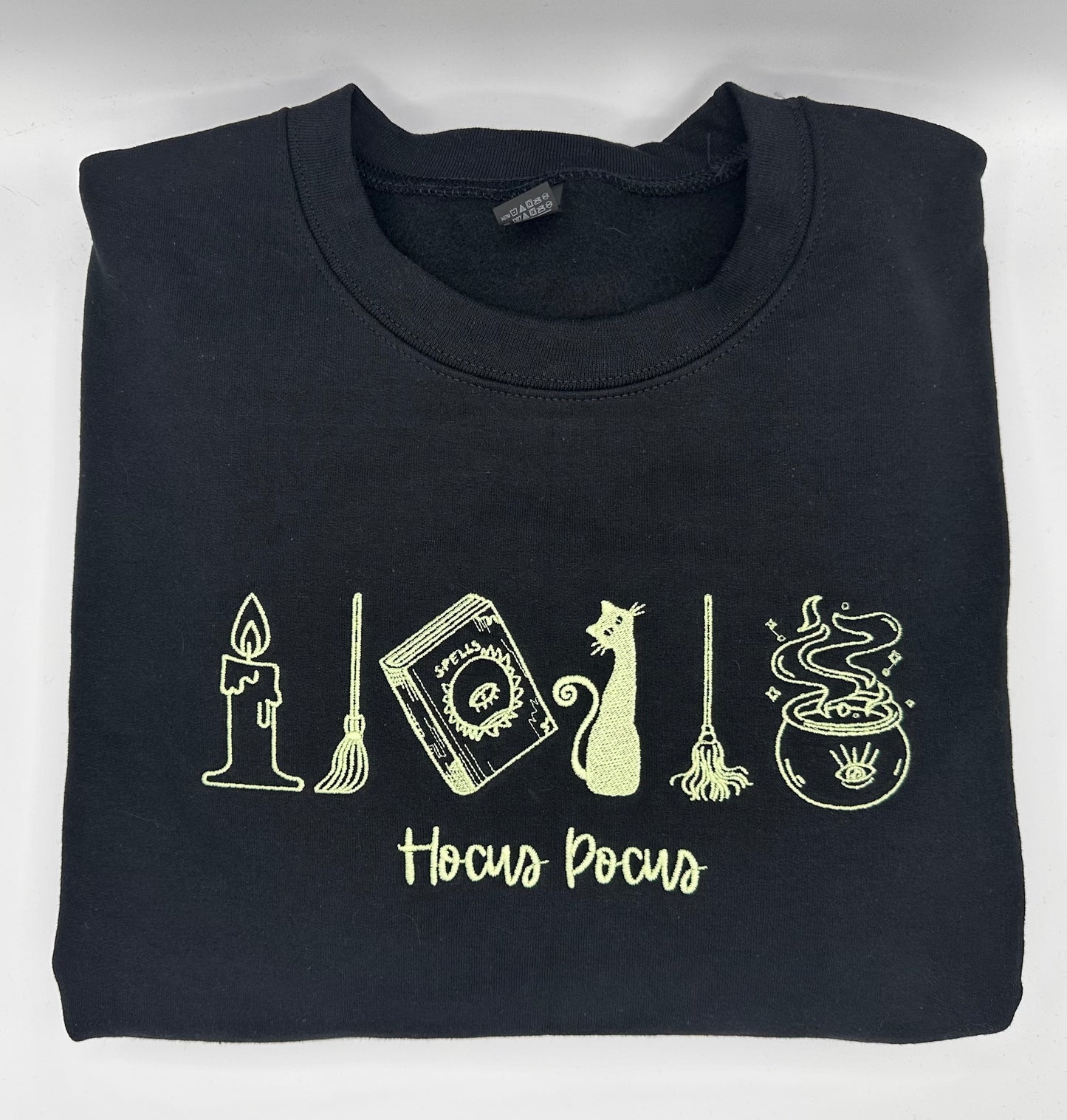 HP icon embroidered crewneck (glow in the dark)