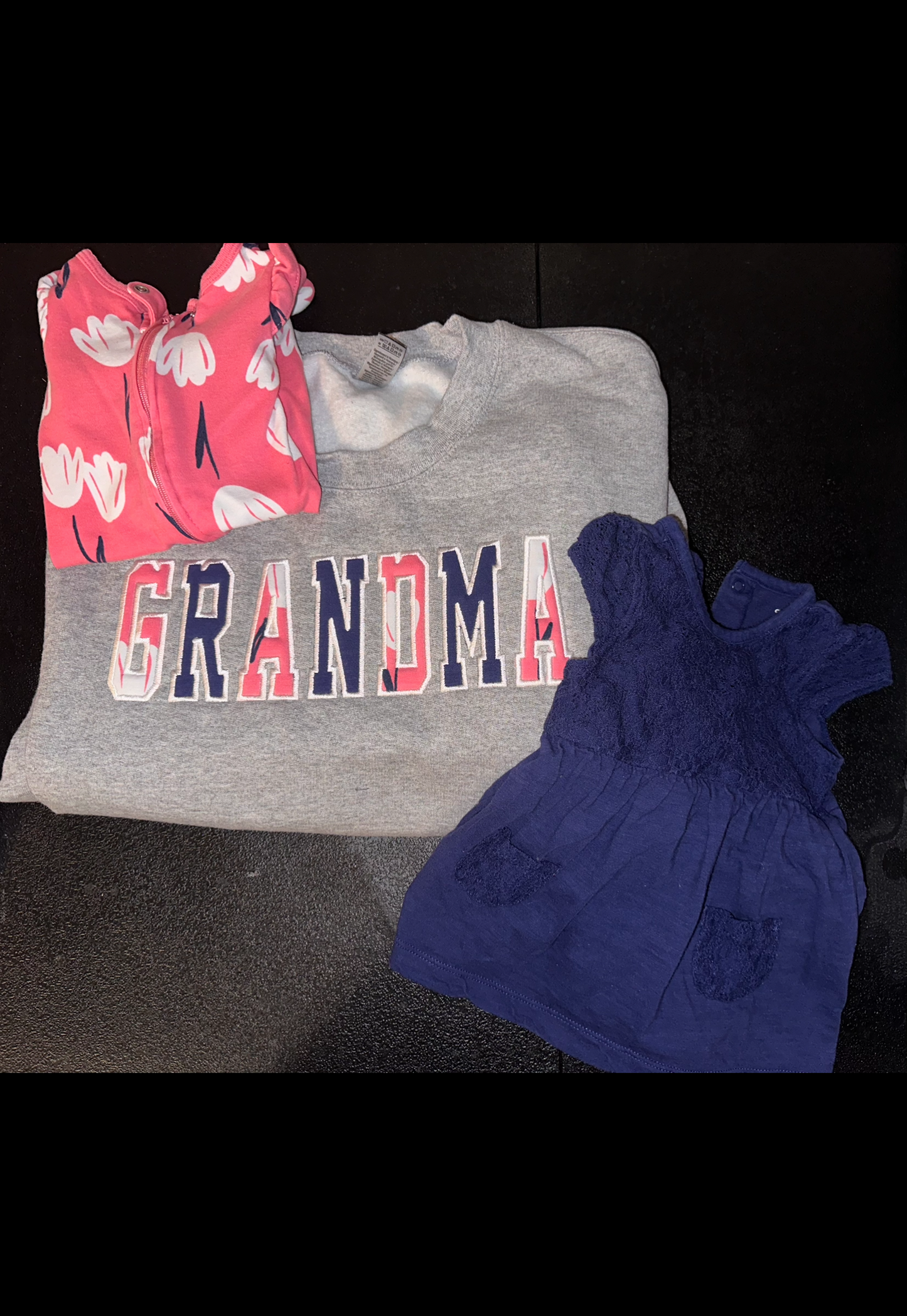 Embroidered Baby Clothes Crewneck