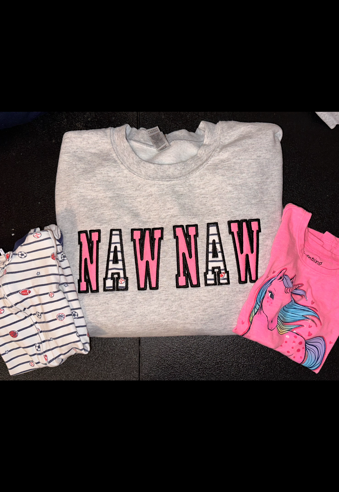Embroidered Baby Clothes Crewneck