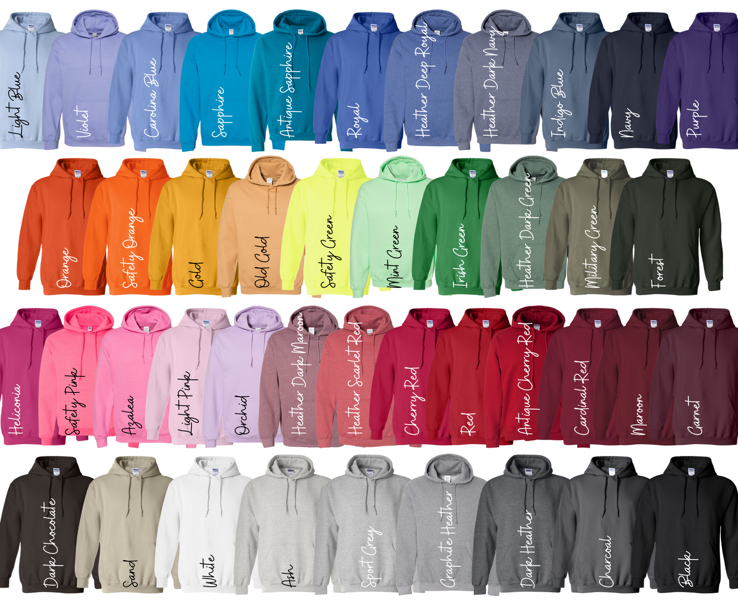 FOOTBALL IS MY FAVORITE SEASON EMBROIDERED HOODED SWEATSHIRT