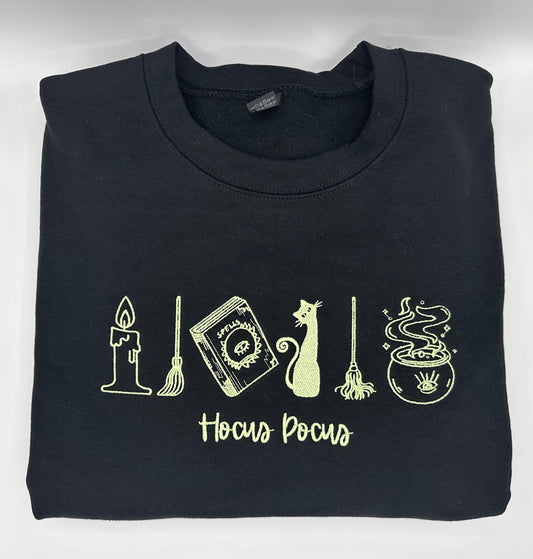 HP icon embroidered crewneck (glow in the dark)