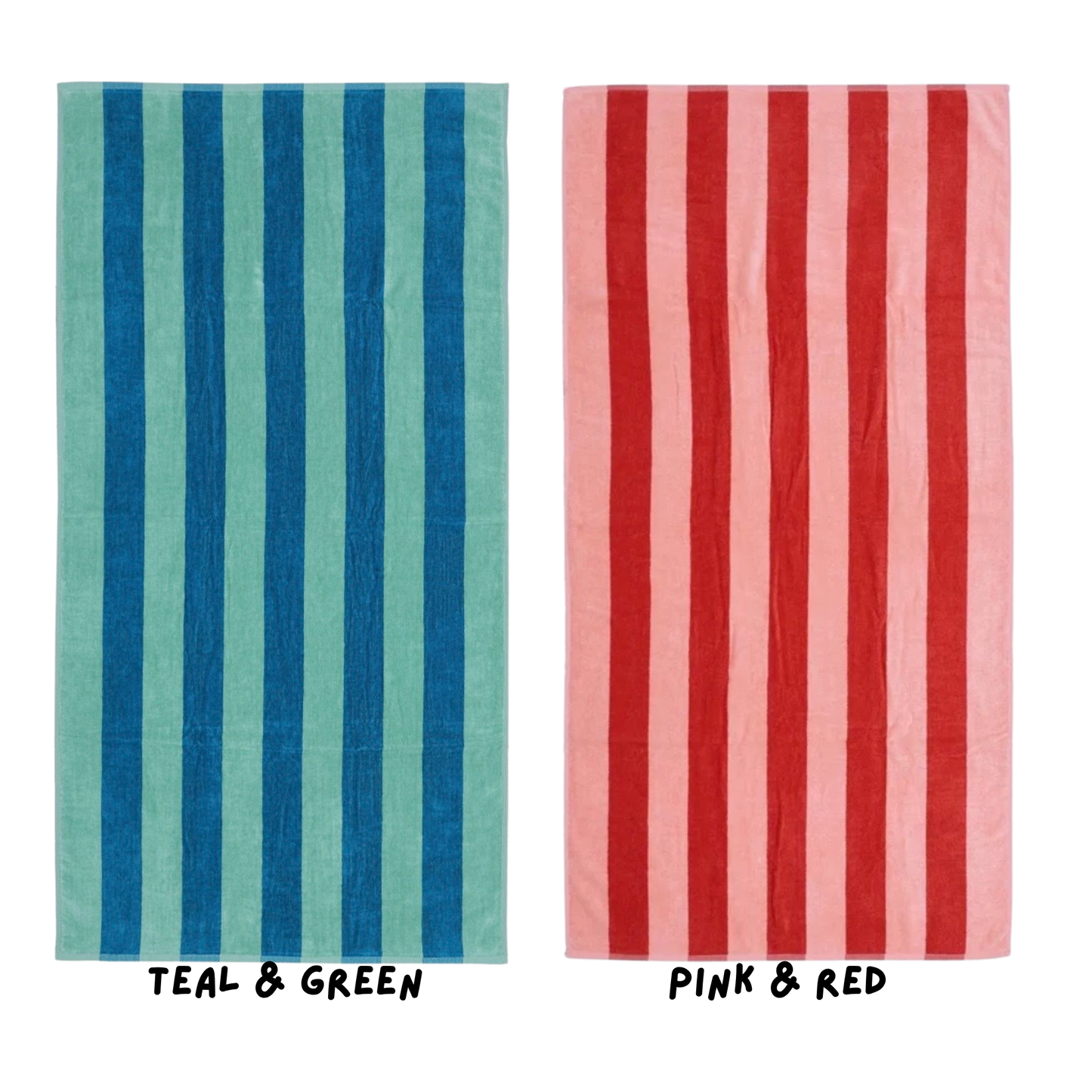 Personalized Embroidered Beach Towel