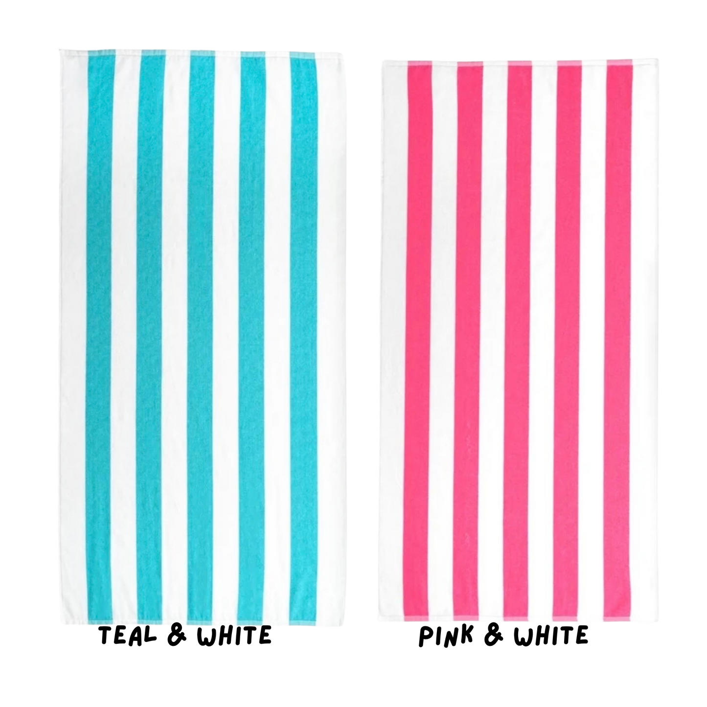 Personalized Embroidered Beach Towel