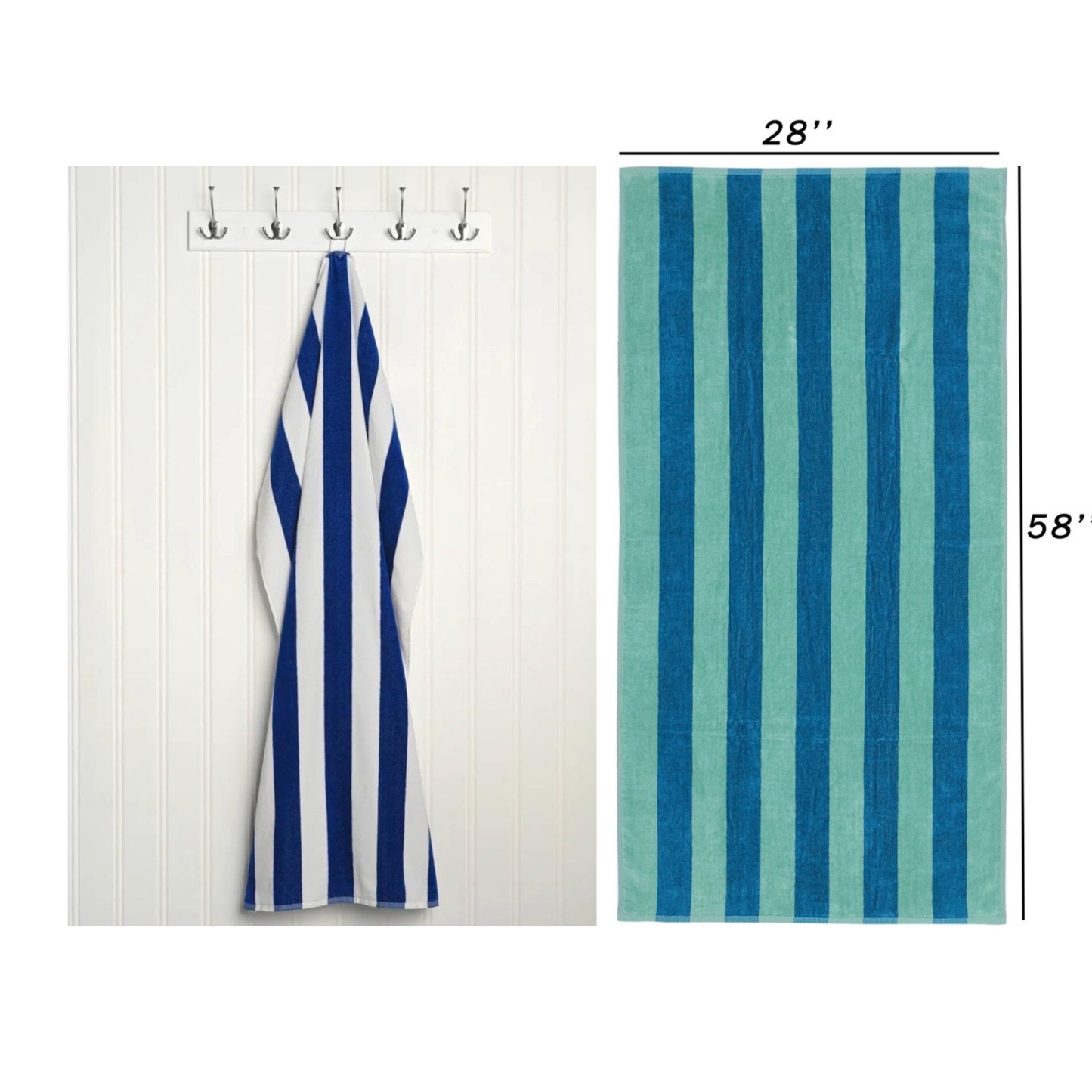 Personalized Embroidered Beach Towel